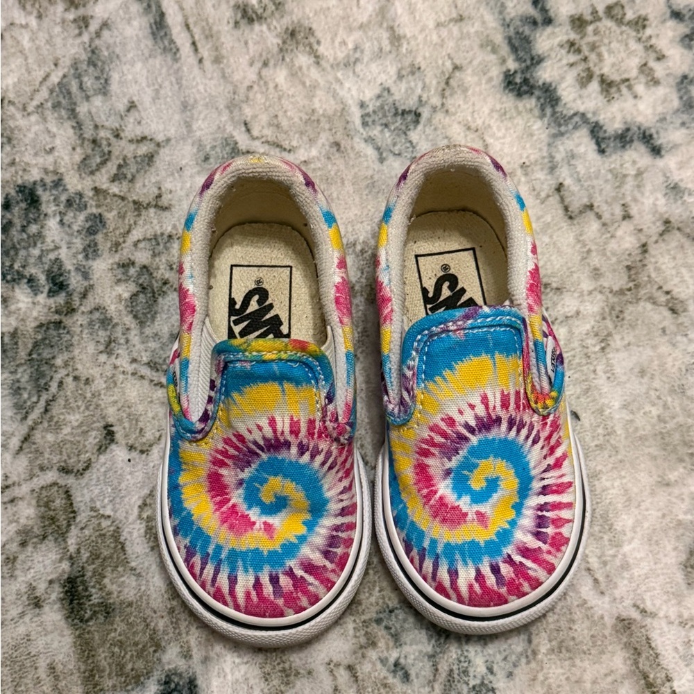 Vans Kids Tie-Dye Slip-On Sneakers
